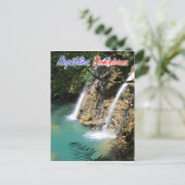 ドミニカ共和国の滝 ポストカード (スタンド正面)