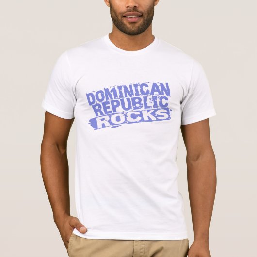 ドミニカ共和国の石 Tシャツ (正面)