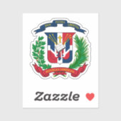 ドミニカ共和国の紋章 シール (シート)