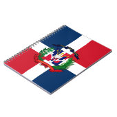 ドミニカ共和国の紋章 ノートブック (左側)