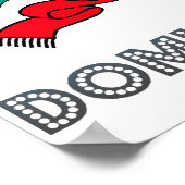 ドミニカ共和国の紋章 ポスター (角)