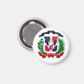 ドミニカ共和国の紋章 マグネット (正面/裏面)