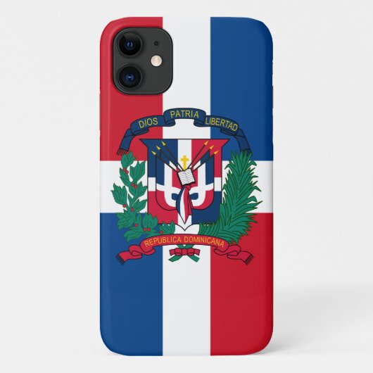 ドミニカ共和国の紋章 Case-Mate iPhoneケース (裏面)