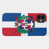 ドミニカ共和国の紋章 Case-Mate iPhoneケース (裏面(横))