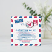 ドミニカ共和国の航空便の結婚式の日付を保存 セーブザデート (スタンド正面)