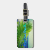 ドミニカ共和国の荷物タグ ラゲッジタグ (正面縦)