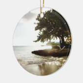 ドミニカ共和国のPunta Cantaのビーチ セラミックオーナメント (左)