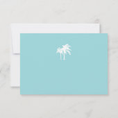 ドミニカ共和国への搭乗券 返信カード (裏面)