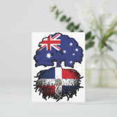 ドミニカ共和国オーストラリア ポストカード (スタンド正面)