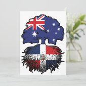 ドミニカ共和国オーストラリア 招待状 (スタンド正面)