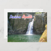 ドミニカ共和国ジメーノア秋葉書 ポストカード (正面/裏面)