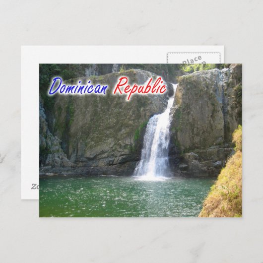 ドミニカ共和国ジメーノア秋葉書 ポストカード (正面/裏面)