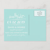 ドミニカ共和国トロピカルビーチ日程の保存 案内ポストカード (裏面)