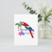 ドミニカ共和国トロピカル ポストカード (スタンド正面)