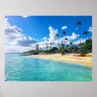 ドミニカ共和国ビーチフロント ポスター