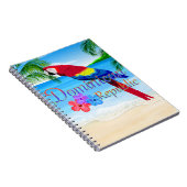 ドミニカ共和国ビーチ ノートブック (右側)