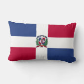 ドミニカ共和国フラグ ランバークッション (裏面)