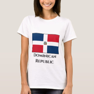 ドミニカ共和国フラグ Tシャツ