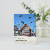 ドミニカ共和国プンタカナ ポストカード (スタンド正面)