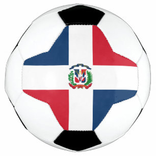ドミニカ共和国国旗のサッカーボール サッカーボール