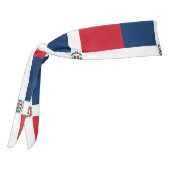 ドミニカ共和国国旗のヘッドバンド タイヘッドバンド (回転270)