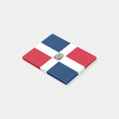 ドミニカ共和国国旗のポストイットノート ポストイット (アングル)