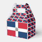 ドミニカ共和国国旗の好意ボックス フェイバーボックス (裏面サイド)