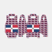 ドミニカ共和国国旗の好意ボックス フェイバーボックス (折り畳みなし)