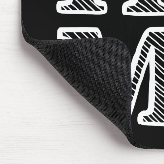 ドミニカ共和国国旗の引っ越し祝いパーティー マウスパッド (コーナー)