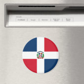 ドミニカ共和国国旗の磁石 マグネット (インサイチュ (食洗機))