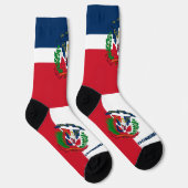 ドミニカ共和国国旗地球に優し, ソックス (右)