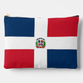 ドミニカ共和国国旗 アクセサリーポーチ (正面)