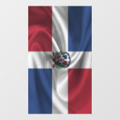 ドミニカ共和国国旗 ウィンドウサイン (シート)