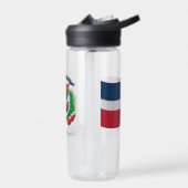 ドミニカ共和国国旗 ウォーターボトル (左面)