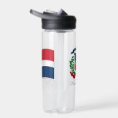 ドミニカ共和国国旗 ウォーターボトル (右面)