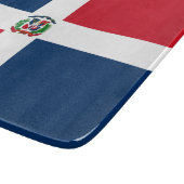 ドミニカ共和国国旗 カッティングボード (角)