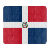 ドミニカ共和国国旗 カッティングボード (正面)