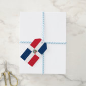 ドミニカ共和国国旗 ギフトタグ (より糸つき)