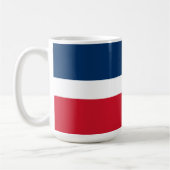 ドミニカ共和国国旗 コーヒーマグカップ (左)