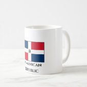 ドミニカ共和国国旗 コーヒーマグカップ (正面右)