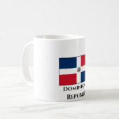ドミニカ共和国国旗 コーヒーマグカップ (正面左)