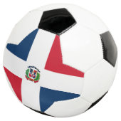 ドミニカ共和国国旗 サッカーボール (3/4)