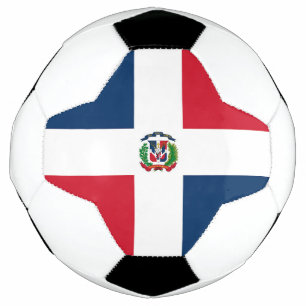 ドミニカ共和国国旗 サッカーボール