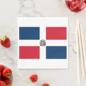 ドミニカ共和国国旗 スタンダードランチョンナプキン (インサイチュ)