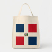 ドミニカ共和国国旗 トートバッグ (正面)