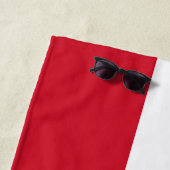 ドミニカ共和国国旗 ビーチタオル (インサイチュ)