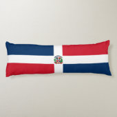 ドミニカ共和国国旗 ボディピロー (裏面)