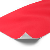 ドミニカ共和国国旗 ポスター (角)