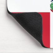 ドミニカ共和国国旗 マウスパッド (コーナー)