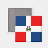 ドミニカ共和国国旗 マグネット (正面/裏面)